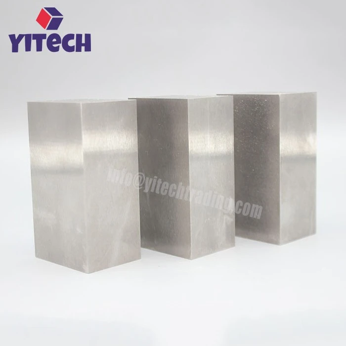High Density Tungsten Alloy Crankshaft Blocks