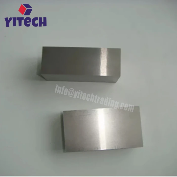 Meaisínithe Cóimhiotal Tungstain Ciúb Tungstain Soladach Caighdeán ASTM